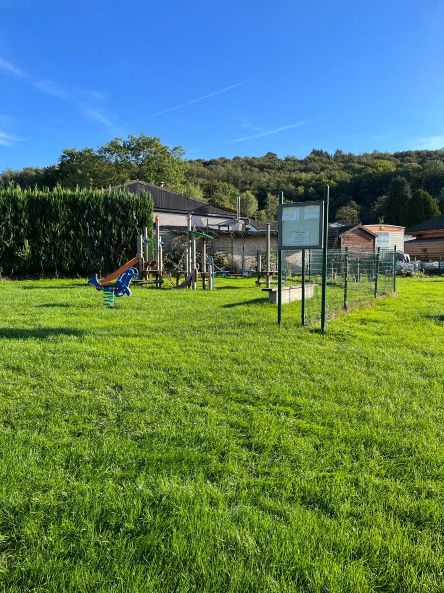 Chalet Charmant Monika Avec Piscine Yvoir Exteriör bild